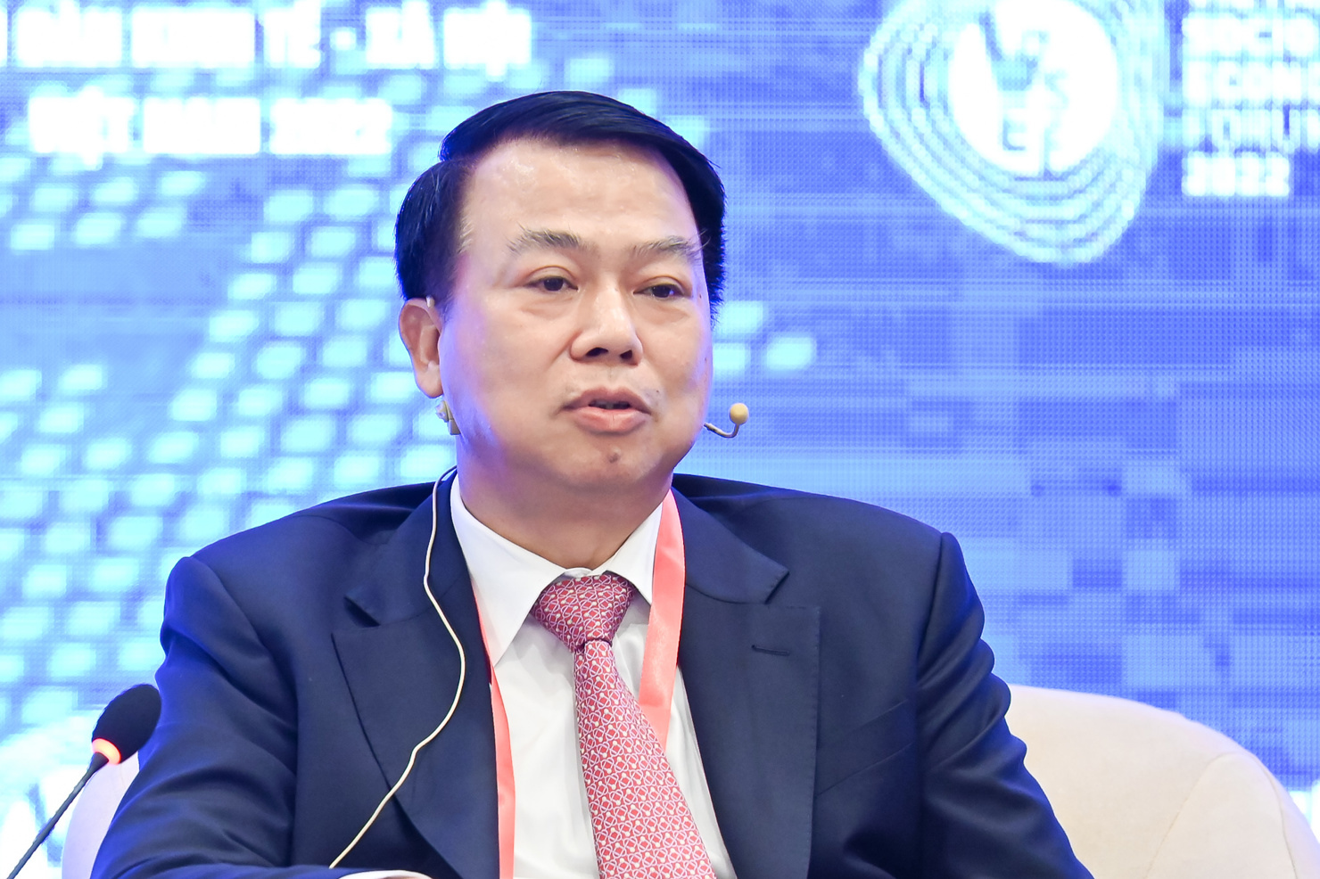 Thứ trưởng Bộ Tài chính Nguyễn Đức Chi tại phiên tọa đàm cấp cao.