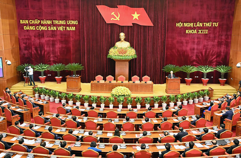Hội nghị lần thứ tư Ban Chấp hành Trung ương Đảng khóa XIII bế mạc sáng 7/10.
