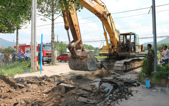 Dự án “ma” Alibaba Châu Pha đã bị cưỡng chế vào tháng 7/2019 - Ảnh: Đông Hà/tuoitre.vn
