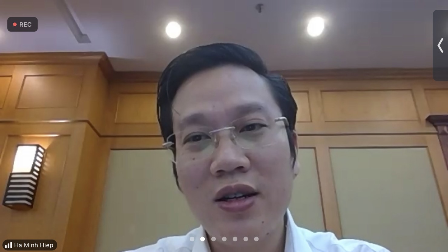 TS. Hà Minh Hiệp - Phó Tổng cục Trưởng Tổng cục Tiêu chuẩn Đo lường Chất lượng phát biểu tại Hội thảo.