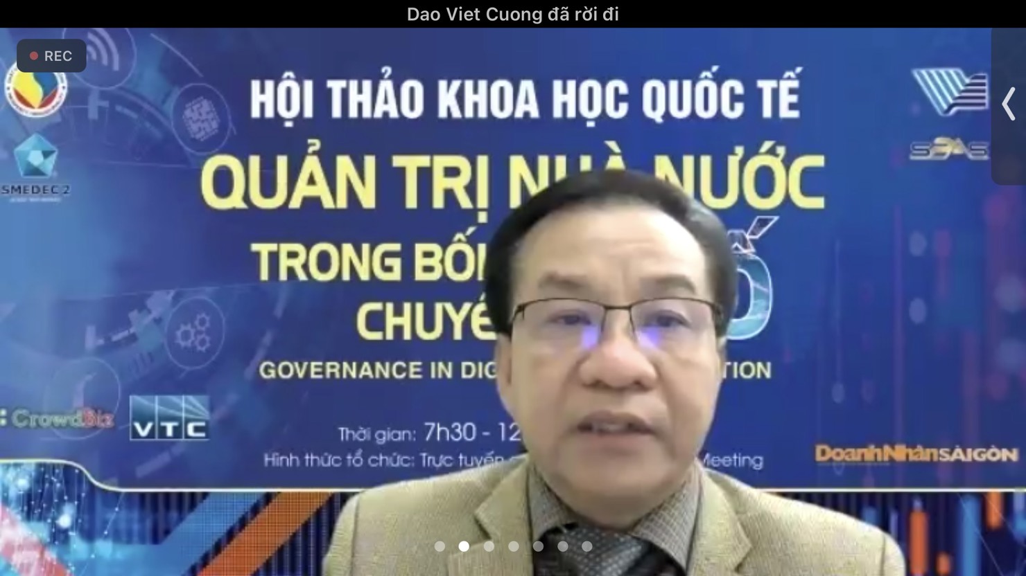 TS. Nguyễn Đăng Quế - Phó Giám đốc điều hành Học viện Hành chính Quốc gia.