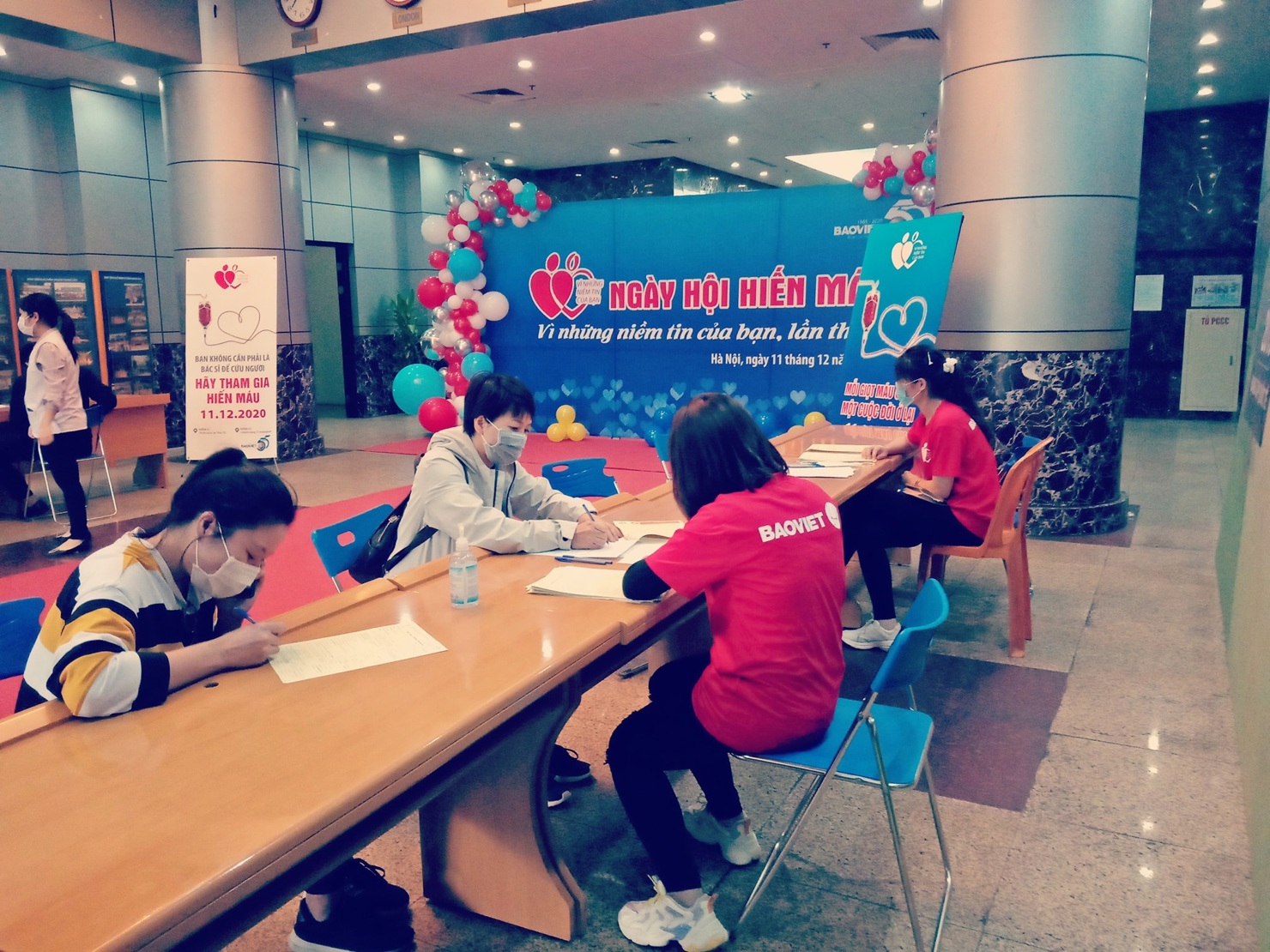 Chương trình hiến máu tình nguyện của Tập đoàn Bảo đã đóng góp được gần 2.700 đơn vị máu.