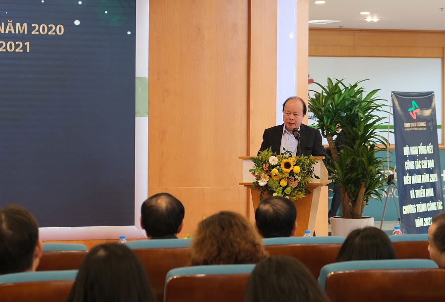 Thứ trưởng Bộ Tài chính Huỳnh Quang Hải phát biểu tại Hội nghị.