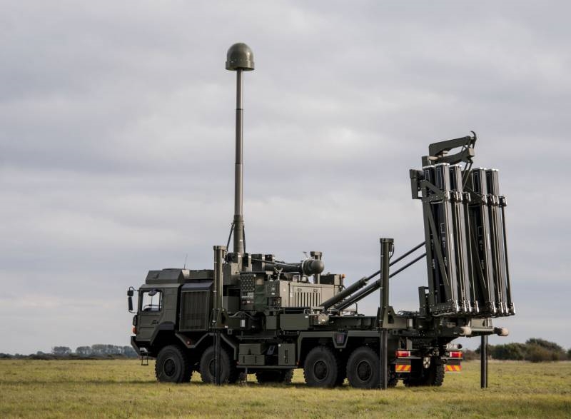 Hệ thống tên lửa tầm trung Sky Sabre do MBDA phát triển. Ảnh: MBDA.