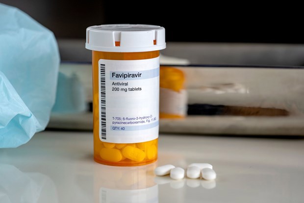 Thời gian điều trị thuốc Favipiravir 200mg giảm xuống còn 5 - 7 ngày.