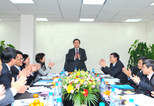 Toàn cảnh buổi làm việc