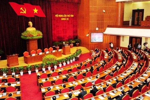 Sáng 9/10, Hội nghị lần thứ 8 Ban Chấp hành Trung ương Đảng khóa XI đã chính thức bế mạc  sau 10 ngày làm việc khẩn trương, nghiêm túc. Nguồn: chinhphu.vn 