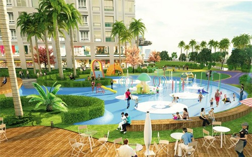 Với ý tưởng “sống resort trong lòng đô thị”, 70% tổng diện tích (hơn 74.000 m2) của Park Hill dành cho cảnh quan, cây xanh và không gian chung. Nguồn: vneconomy.vn