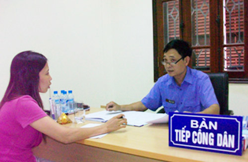 Thủ trưởng các cơ quan nhà nước thực hiện tốt Luật tiếp công dân gắn với tổ chức đối thoại, xử lý đơn thư khiếu nại, tố cáo. Nguồn: internet