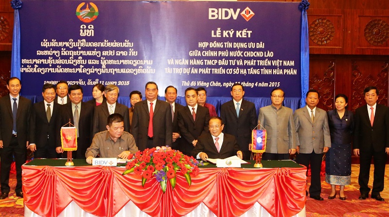 Toàn cảnh lễ kí. Nguồn: bidv.com.vn
