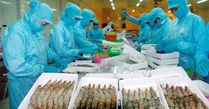 Năm 2014 lần đầu tiên kim ngạch xuất khẩu thủy sản đạt mốc 8 tỷ USD. Nguồn: internet