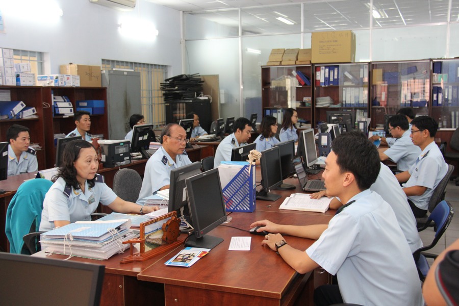 Hoạt động nghiệp vụ tại Chi cục KTSTQ - Cục Hải quan TP. Hồ Chí Minh. Nguồn: baohaiquan.vn
