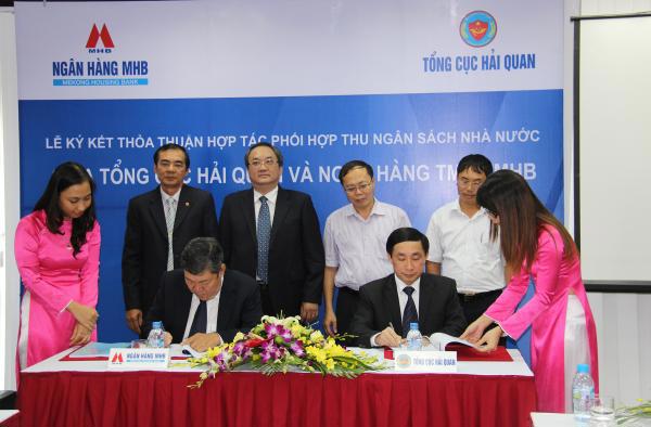 Số lượng các ngân hàng thương mại tham gia ký kết phối hợp thu NSNN với Tổng cục Hải quan ngày càng tăng. Nguồn: baohaiquan.vn
