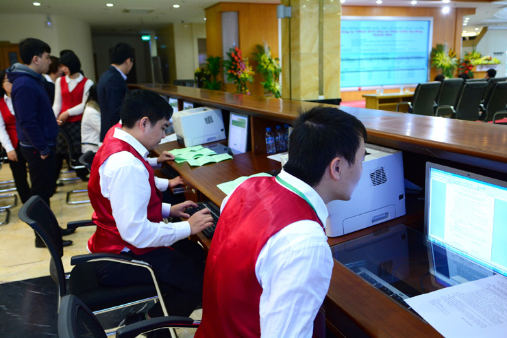 Tính đến quý IV/2015, đã có 365/376 doanh nghiệp niêm yết công bố báo cáo tài chính đúng hạn, đạt tỷ lệ 96%. Nguồn: internet