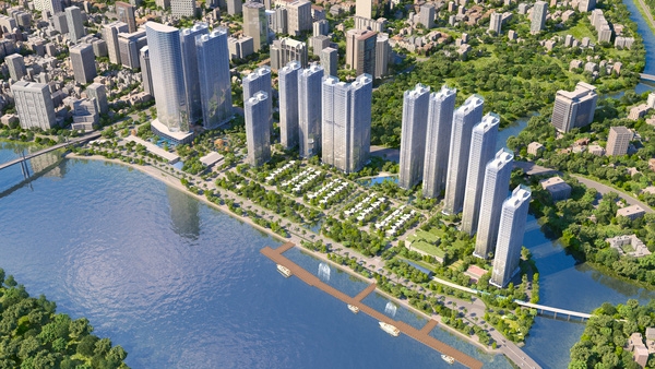 Thị trường bất động sản Việt Nam đang chờ đợi những hoạt động sôi nổi và chào đón thêm các nhà đầu tư nước ngoài trong các quý tiếp theo. Nguồn: nhandan.com.vn