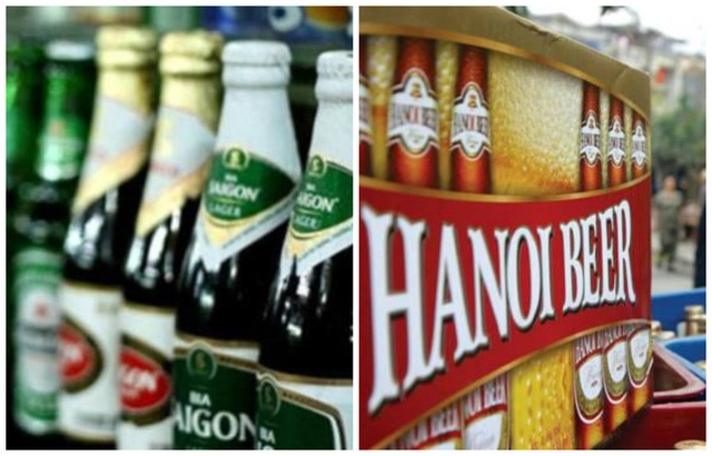 Khi thoái vốn khỏi các DN lớn như Bia Sài Gòn, Bia Hà Nội…, Nhà nước phải có biện pháp pháp lý để giữ các thương hiệu quốc gia. Nguồn: internet