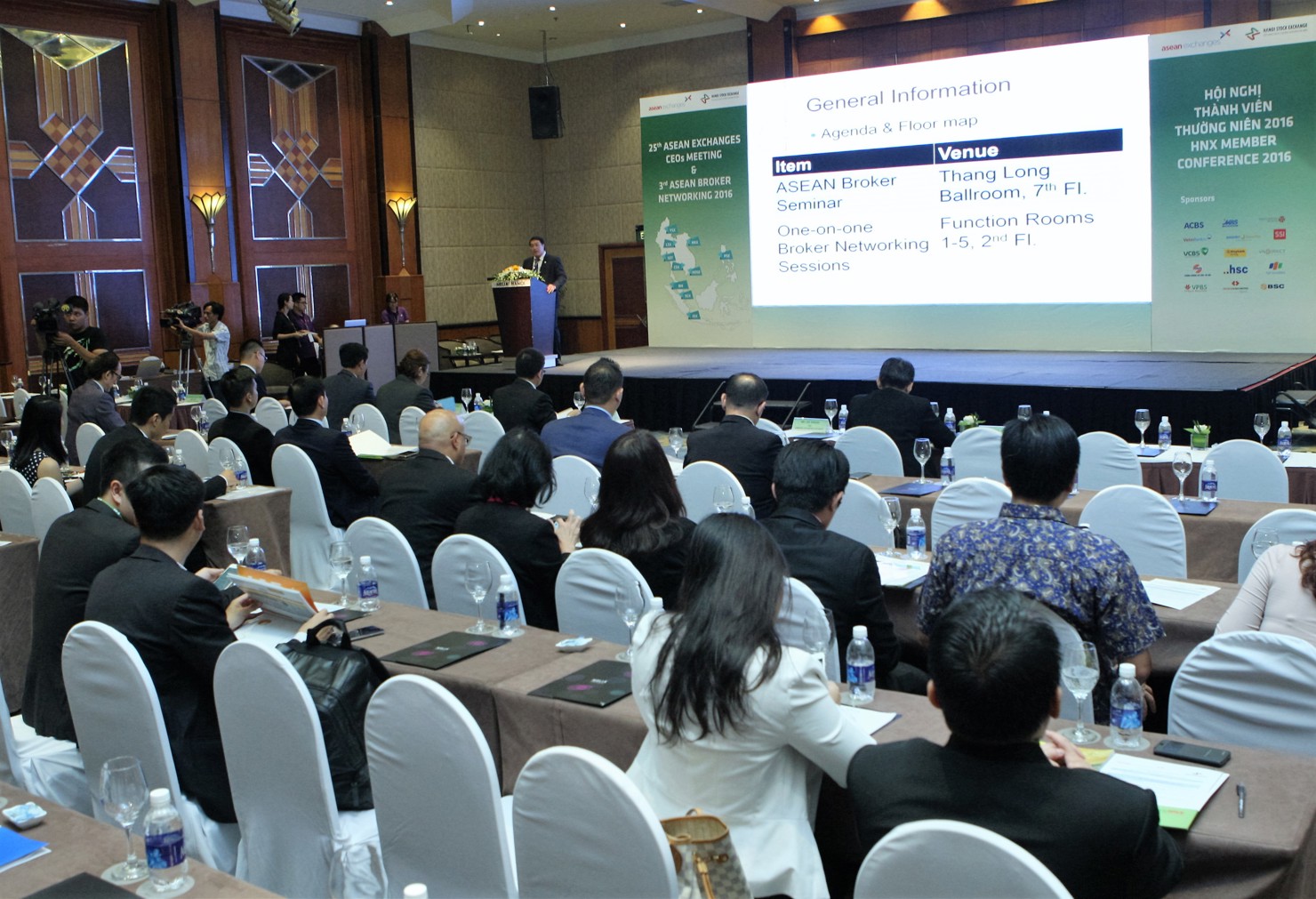 Toàn cảnh Hội nghị ASEAN Broker Networking. Nguồn: hnx.vn