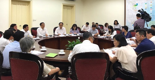 Nhiều nghệ sĩ bày tỏ ý kiến về việc định giá thương hiệu Hãng phim truyện Việt Nam bằng 0 là chưa phù hợp. Ảnh: Võ Thành/vnexpress.net