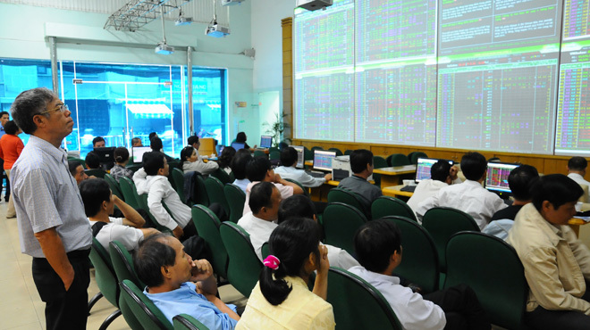 HNX Index đạt mức 128,05 điểm tại thời điểm đóng cửa phiên giao dịch ngày 28/2/2018.