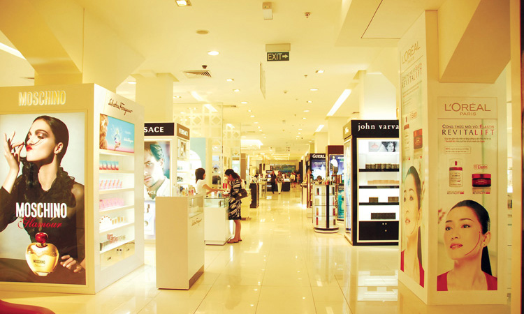 Parkson đuối sức trong cuộc đua giành thị phần. Ảnh: X.Thảo