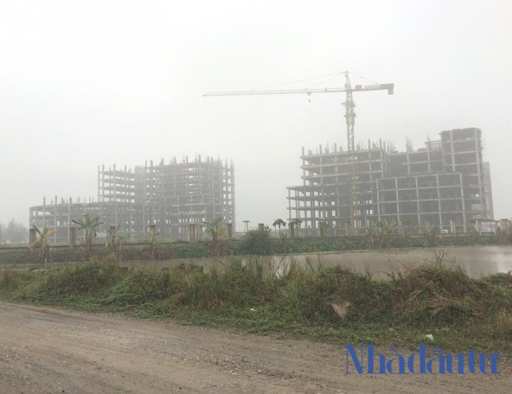 Dự án Bệnh viện đa khoa tỉnh Nam Định bị đình trệ nhiều năm qua do nhà thầu chậm thi công