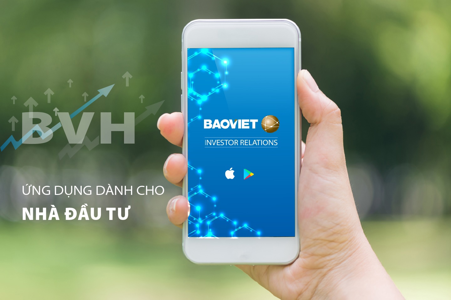 Năm 2018, Bảo Việt đầu tư phát triển phần mềm ứng dụng Quan hệ nhà đầu tư trên Mobile App.