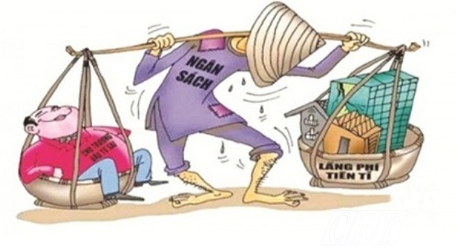 Công chức gây lãng phí ngân sách phải đền bù. Ảnh minh họa. Nguồn: internet