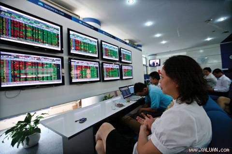 Giao dịch trên thị trường chứng khoán. Ảnh minh họa. Nguồn: internet