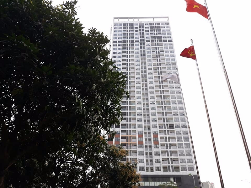 Hình ảnh dự án The Sun chuẩn bị bàn giao nhà