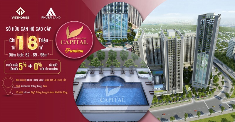 Thăng Long Capital Premium - Giải pháp an cư, không lo tài chính