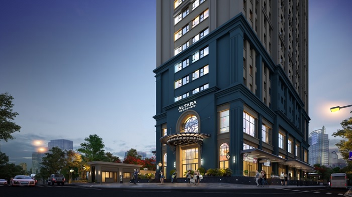 Luxury Quy Nhơn có kiến trúc tân cổ điển độc đáo, mang đậm ‘hơi thở’ châu Âu.