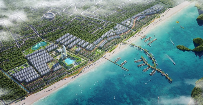 Green Dragon City hứa hẹn trở thành biểu tượng nghỉ dưỡng - giải trí tại thành phố khoáng sản.