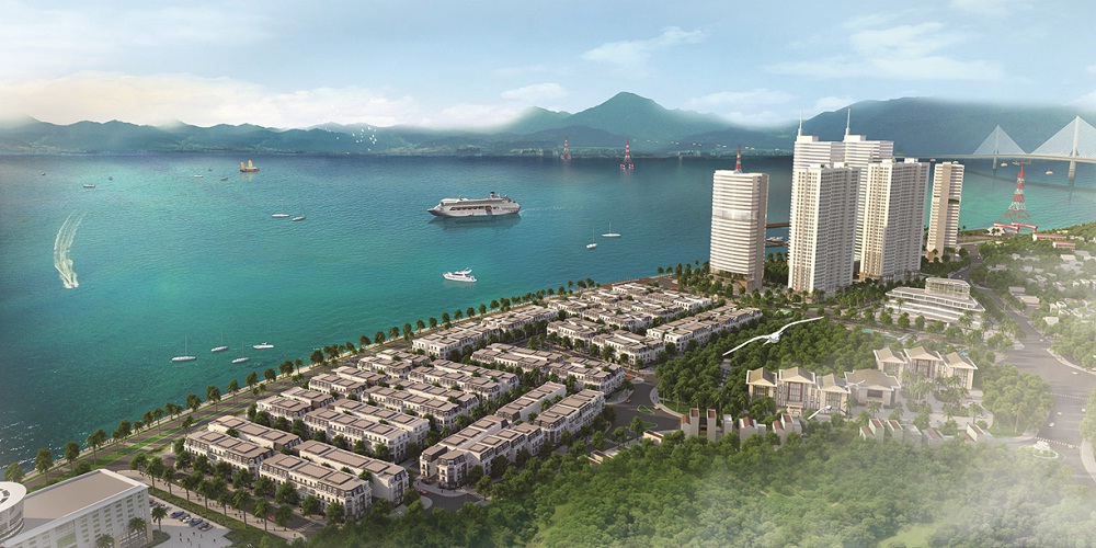 Phối cảnh tổng thể Vinhomes Dragon Bay