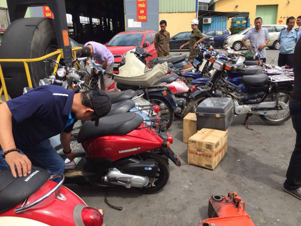 Hàng nhập lậu do Cục Hải quan TP.HCM phát hiện. Nguồn: baohaiquan.vn