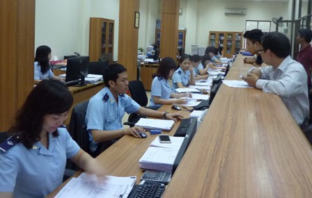 Bộ máy hoạt động của các cục hải quan tỉnh, thành phố được tinh giản đầu mối nhằm đáp ứng yêu cầu phát triển của ngành Hải quan. Nguồn: PV.
