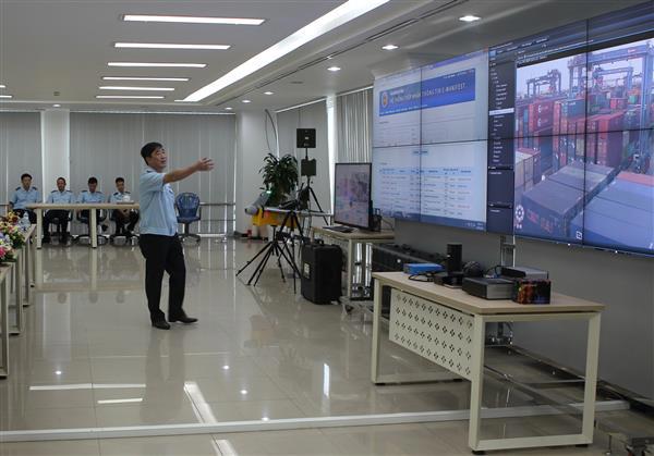 Phòng Giám sát Hải quan trực tuyến (Cục Điều tra chống buôn lậu). Nguồn: PV.