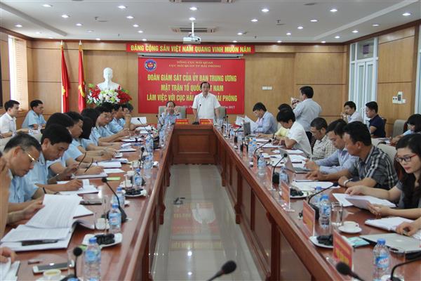 Quang cảnh buổi làm việc. Nguồn: PV.