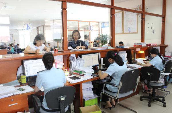 Hoạt động nghiệp vụ tại Chi cục Hải quan KCN Bắc Thăng Long (Cục Hải quan Hà Nội). Nguồn: PV.