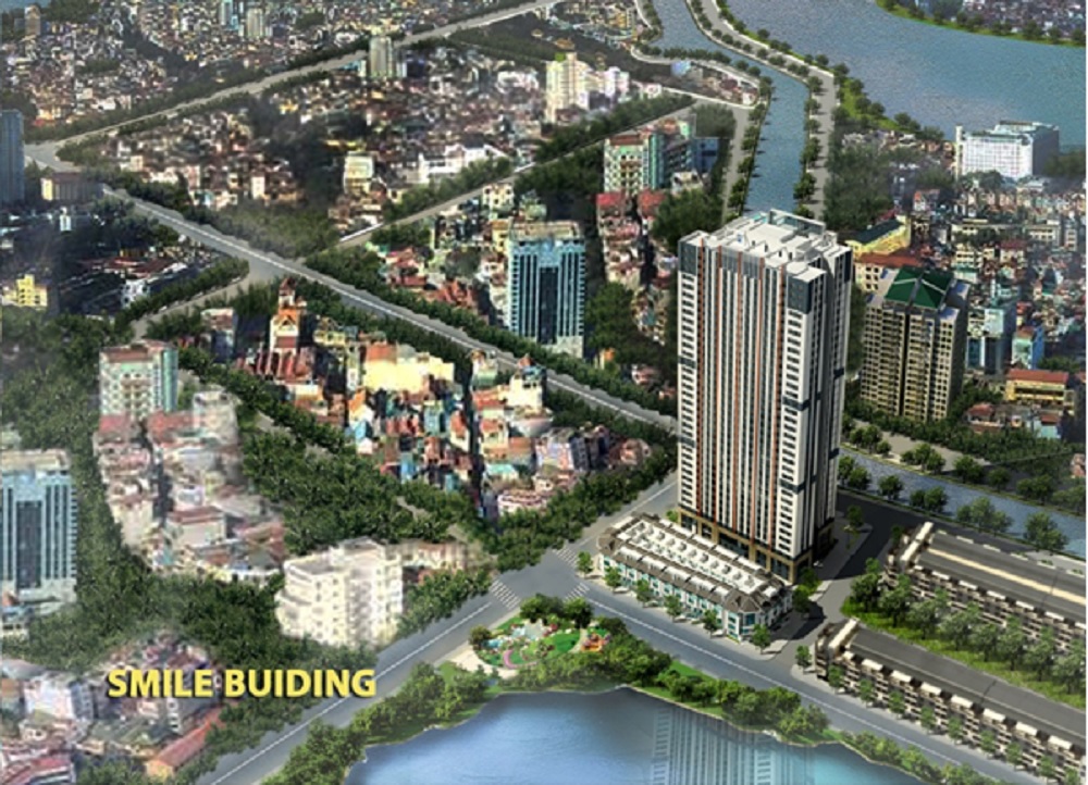 Smile Building là dự án duy nhất khu Định Công Giải Phóng view 3 mặt hồ