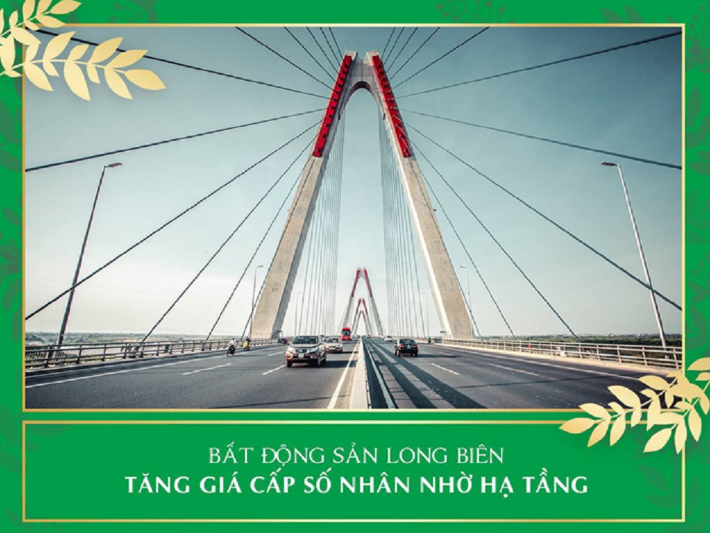Bất động sản Long Biên tăng cấp số nhân nhờ hạ tầng