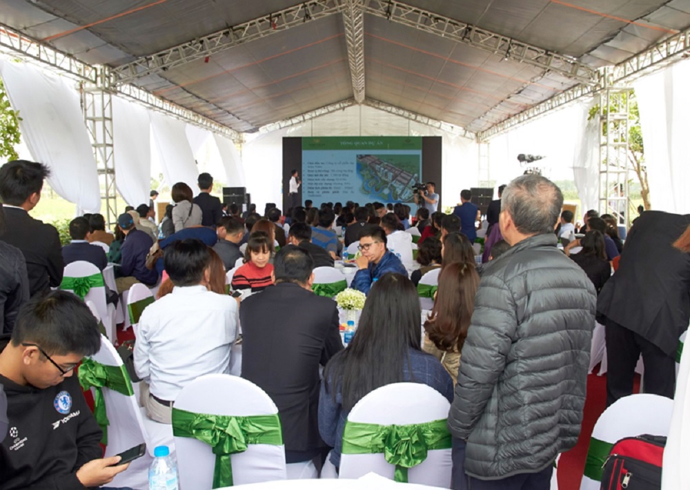Lễ mở bán dự án The Diamond Park thu hút hàng trăm lượt khách tham dự
