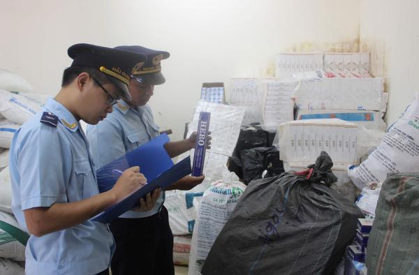 Mỗi năm, lực lượng kiểm soát Hải quan Quảng Trị phát hiện, xử lý số vụ việc phát sinh cao nhất trên địa bàn. Nguồn: PV.
