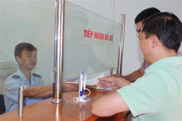 Hoạt động nghiệp vụ hải quan tại Chi cục Hải quan Phó Bảng, Cục Hải quan Hà Giang. Nguồn:PV.