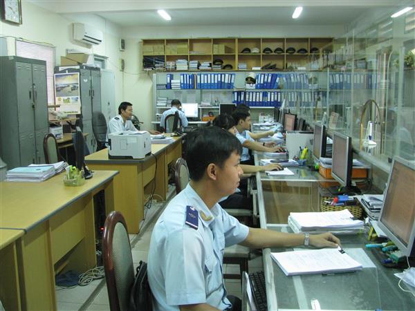 Hoạt động nghiệp vụ tại Cục Hải quan Bà Rịa - Vũng Tàu. Nguồn: PV.