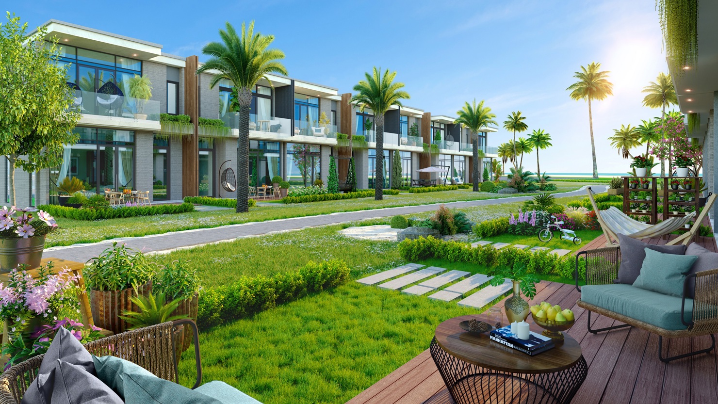 Lợi nhuận từ việc cho thuê cũng mang đến tiềm năng gia tăng giá trị cho bất động sản nghỉ dưỡng biển.