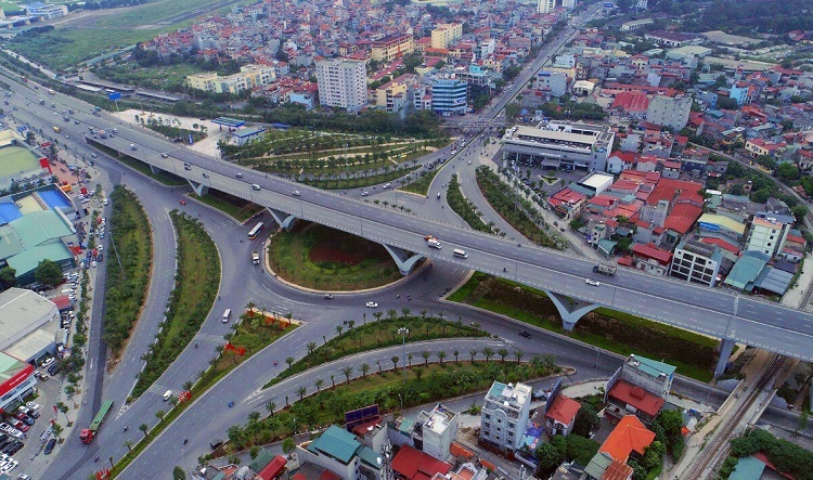 Hạ tầng khu vực phía Đông ngày càng đồng bộ. Ảnh: internet