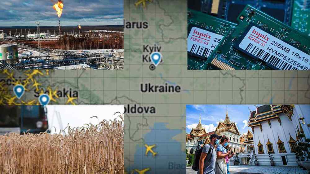 Xung đột quân sự Nga-Ukraine được cho là sẽ có ảnh hưởng nặng nề đến doanh nghiệp và người tiêu dùng ở châu Á. Ảnh: Reuters