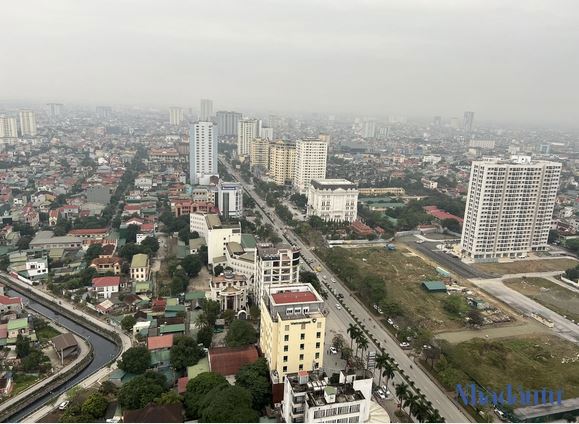  Một góc TP. Vinh. Ảnh: XT 