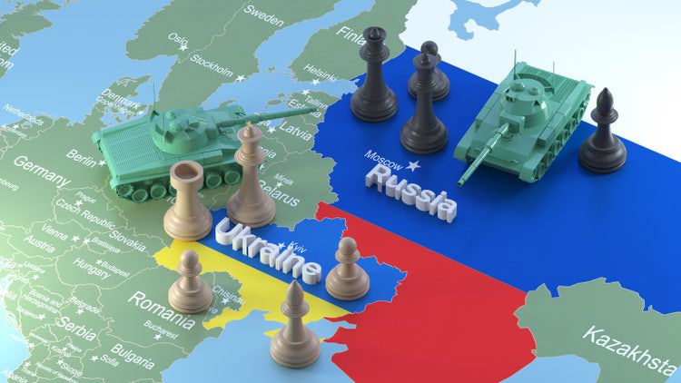 Xung đột Nga-Ukraine 'đè nặng' lên kinh tế toàn cầu hậu COVID. Ảnh: Internet.