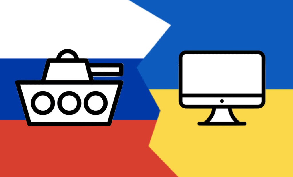 Cuộc chiến truyền thông giữa Ukraine - Nga diễn ra căng thẳng. Nguồn: internet